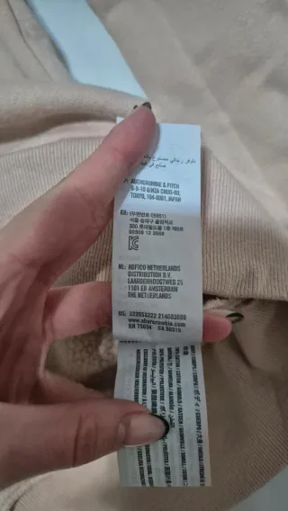 Sudadera Hollister Rosa