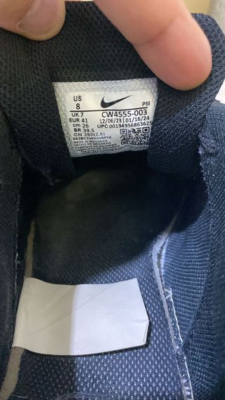 Nike Air Max Talla 41 Negras