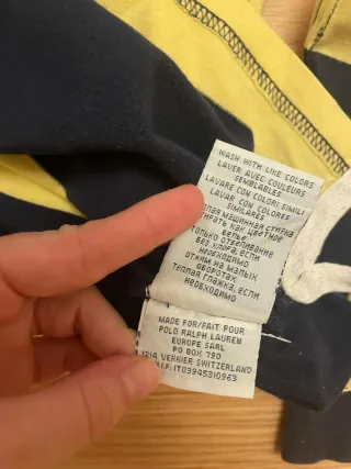 Polo Ralph Lauren rugby Abeja Rayas