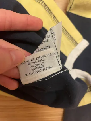 Polo Ralph Lauren rugby Abeja Rayas