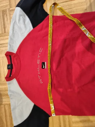 Sudadera Nike Athletic Vintage Roja Negra