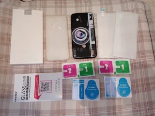 2 custodie e 2 vetri temperati per Xiaomi Redmi Note 7