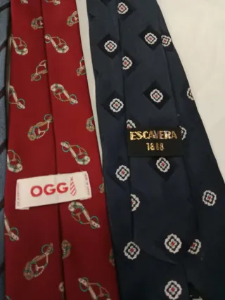 7 Corbatas Varias Marcas