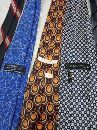 7 Corbatas Varias Marcas