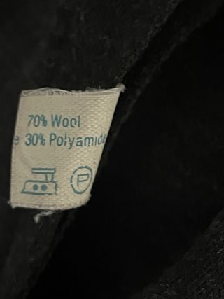 Gonna Luisa Spagnoli grigio scuro con zip