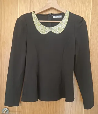 Blusa IVIVI Fiesta Negra .