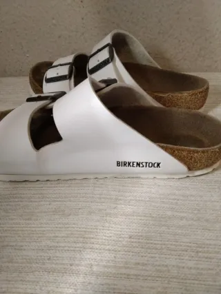 Sandalias Birkenstock Blancas Talla 39