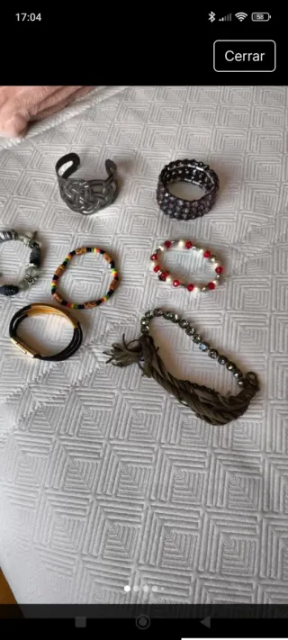 Lote de pulseras