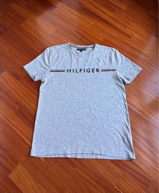 T-shirt Tommy Hilfiger Grigia Taglia L