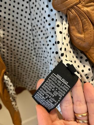 Chaqueta Kor@kor piel súper bonita Made in Italy