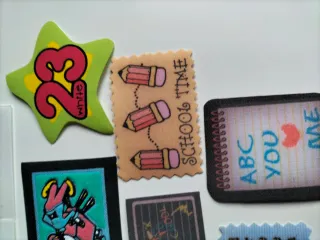 Lote 8 parches para ropa