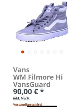Zapatillas Vans Filmore Hi Van T38