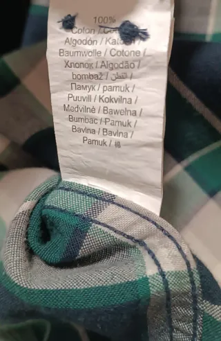 Camisa cuadros Jules Talla S