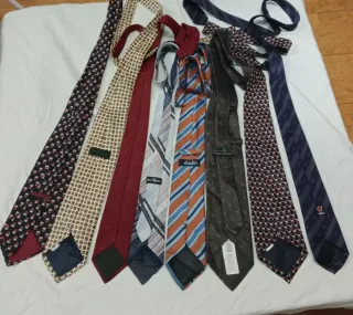 Lote 8 Corbatas Varias Marcas