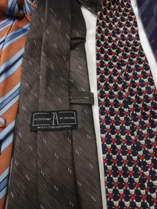 Lote 8 Corbatas Varias Marcas