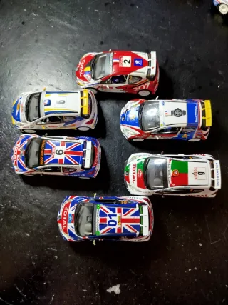 Lote 7 Peugeot 207 irc 1:43