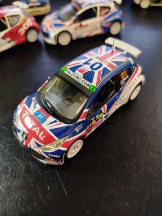 Lote 7 Peugeot 207 irc 1:43