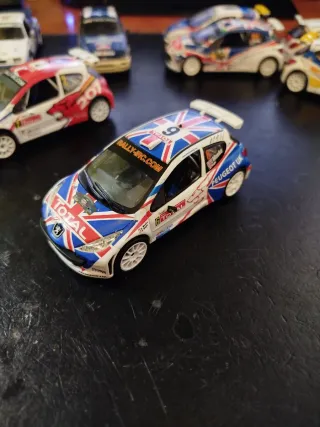 Lote 7 Peugeot 207 irc 1:43