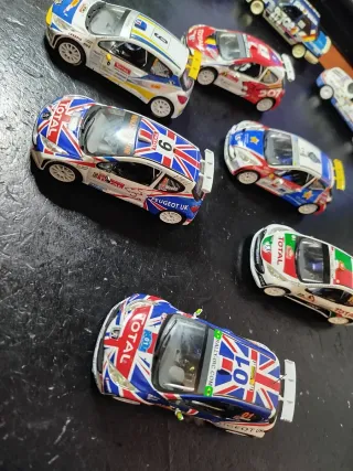 Lote 7 Peugeot 207 irc 1:43