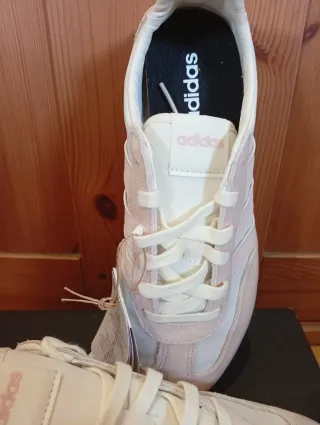Zapatillas Adidas Mujer Talla 38 Rosa/Blanco