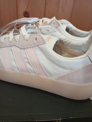 Zapatillas Adidas Mujer Talla 38 Rosa/Blanco