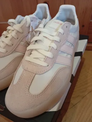 Zapatillas Adidas Mujer Talla 38 Rosa/Blanco