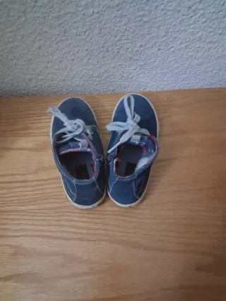Zapatos niño azul