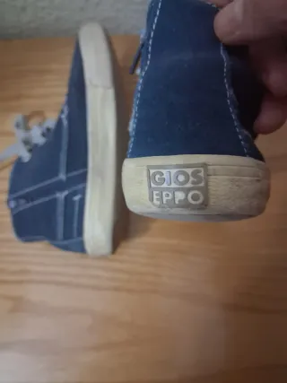 Zapatos niño azul