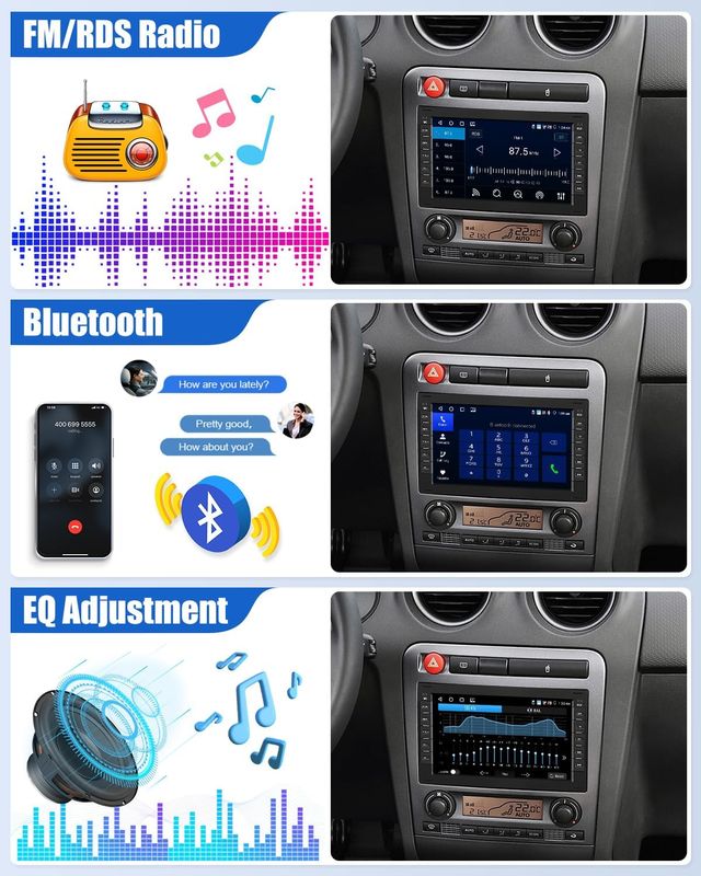 NUEVO - Autoradio Android 15 4G+64G per VW Golf