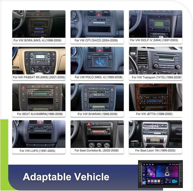 NUEVO - Autoradio Android 15 4G+64G per VW Golf