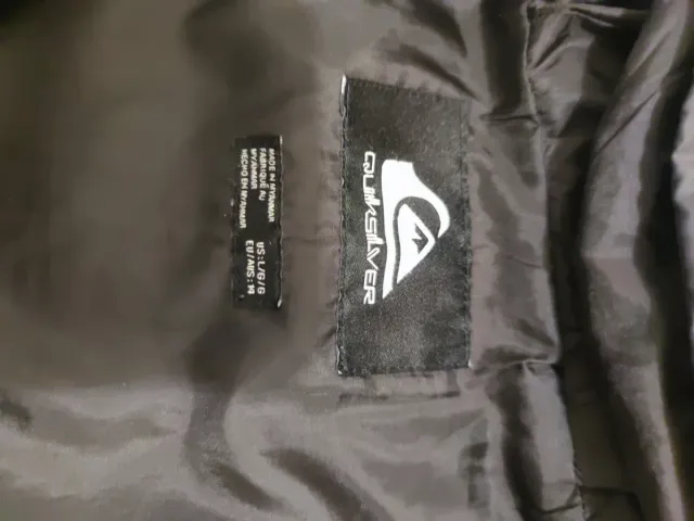 Chaqueta Quiksilver Niño Negra
