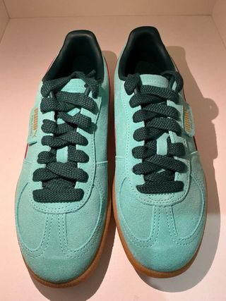 Zapatillas Puma Palermo Suede Teal/Rosa