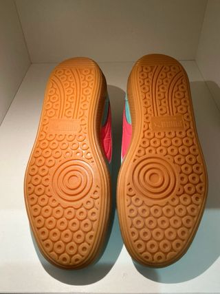 Zapatillas Puma Palermo Suede Teal/Rosa