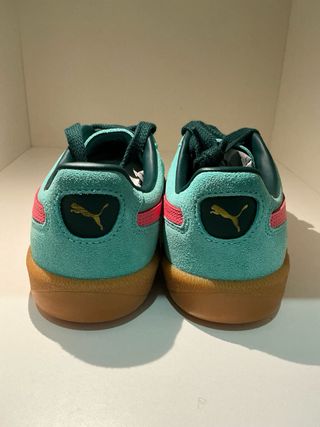 Zapatillas Puma Palermo Suede Teal/Rosa