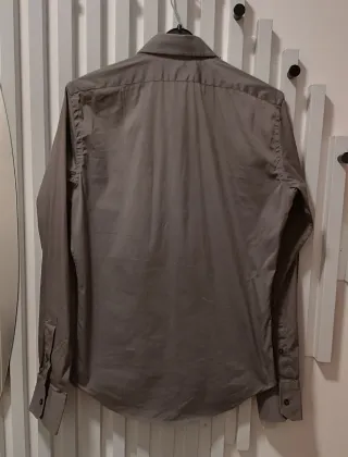 Camisa Zara Man Gris Talla M