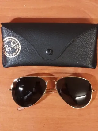 Gafas de Sol Ray-Ban Aviator Doradas
