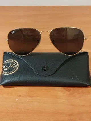 Gafas de Sol Ray-Ban Aviator Doradas