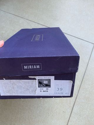 Zapatos de tacón rosas talla 39