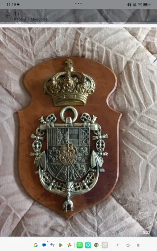 Metopa Escudo Marina de Castilla