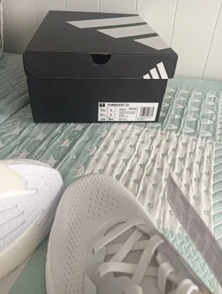 Zapatillas Adidas Pureboost 23 Blancas. Originales