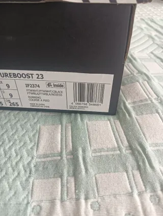 Zapatillas Adidas Pureboost 23 Blancas. Originales