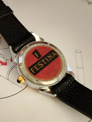 Reloj Festina Negro y Rojo
