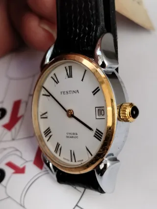 Reloj Festina Negro y Rojo