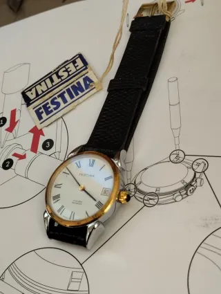 Reloj Festina Negro y Rojo