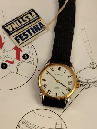 Reloj Festina Negro y Rojo