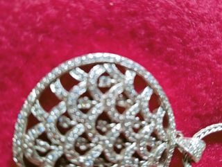 Cadena con colgante de plata