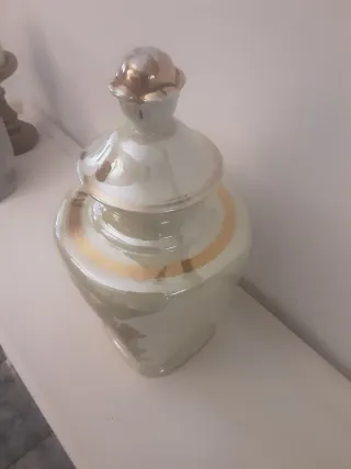 Jarrón Antiguo Francés Silvestre Fragonard