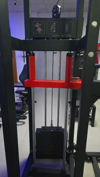 Máquina Dominadas Asistidas y fondos