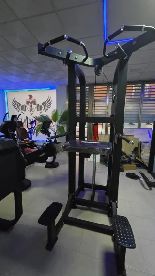 Máquina Dominadas Asistidas y fondos