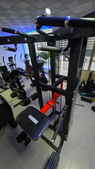 Máquina Dominadas Asistidas y fondos